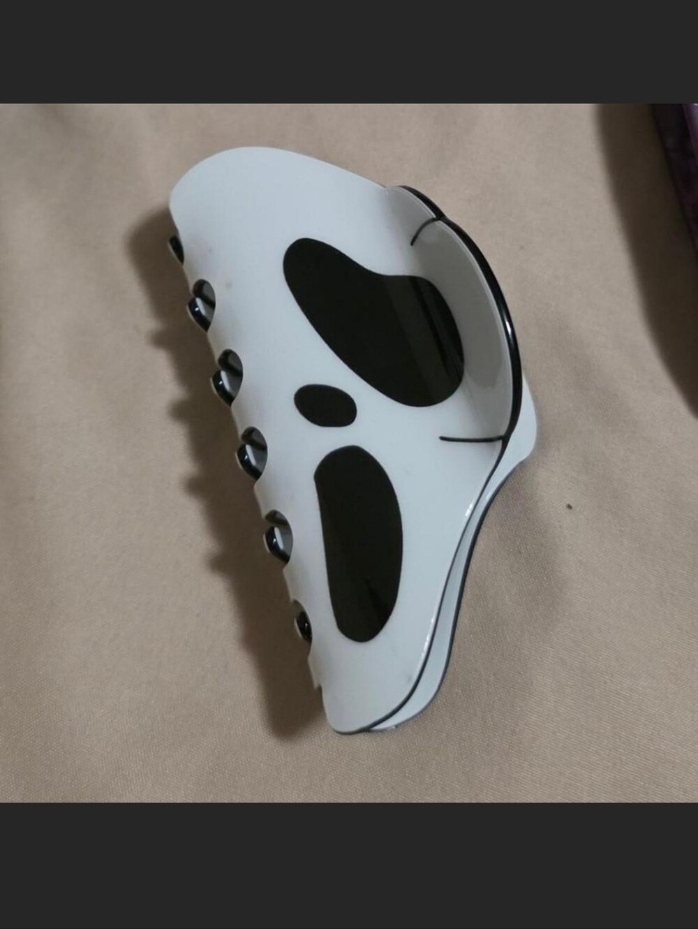 Ghost Face Claw Clip